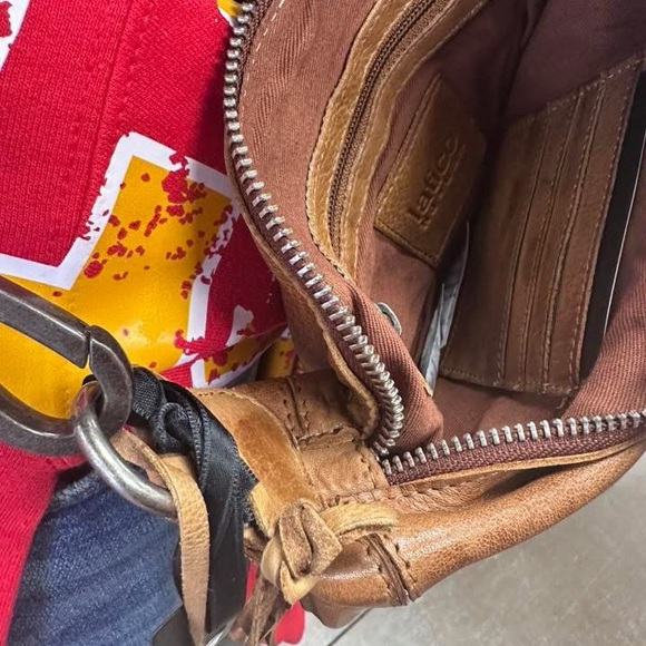 Latico Leather Crosby Sling/Crossbody Bag in Cognac - Picture 2 of 2